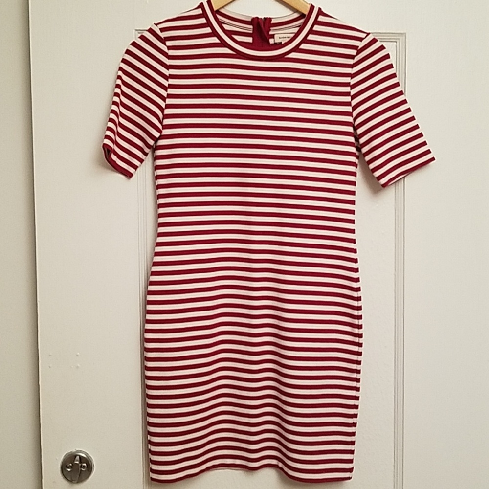 S/S striped dress